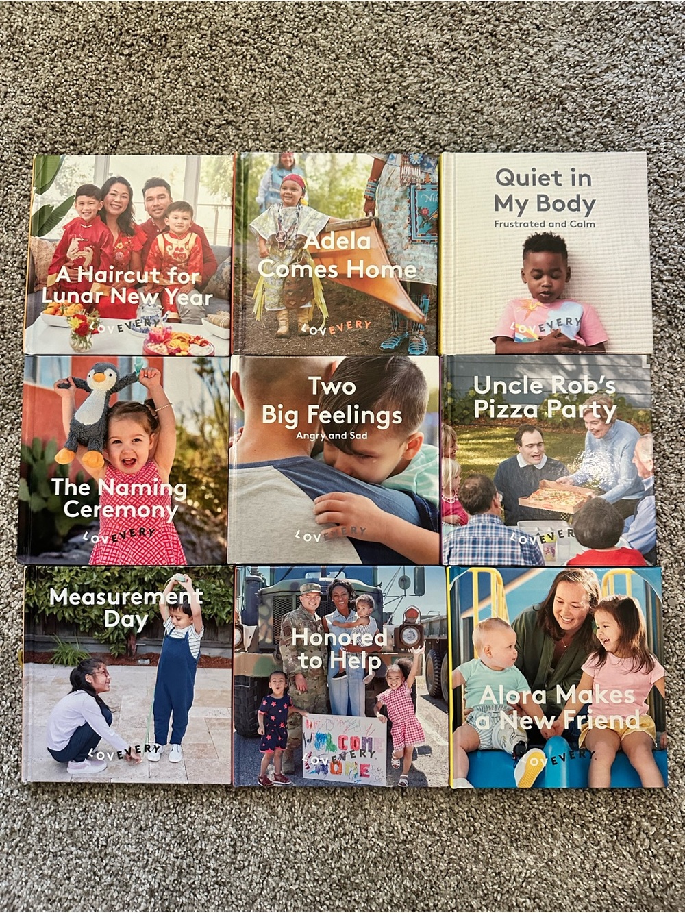 ✨Set of 9 LOVEVERY Board Books in Great Condition ✨